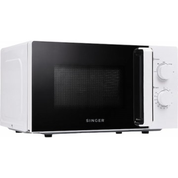 Singer MW 20WH P70 Φούρνος Μικροκυμάτων 20lt Λευκός Singer MW 20WH P70 Φούρνος Μικροκυμάτων 20lt Λευκός
